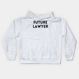 Future lawyer Kids Hoodie